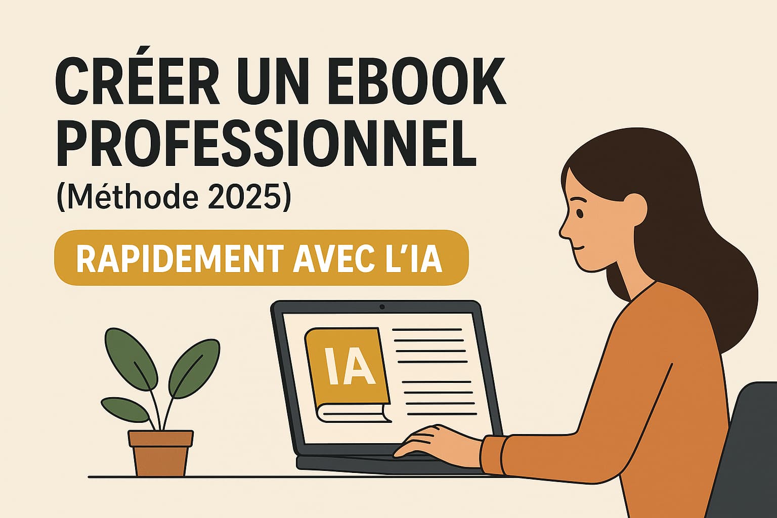 Créer un ebook professionnel avec l’IA